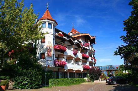 Granpanoramahotel Stephanshof im Sommer